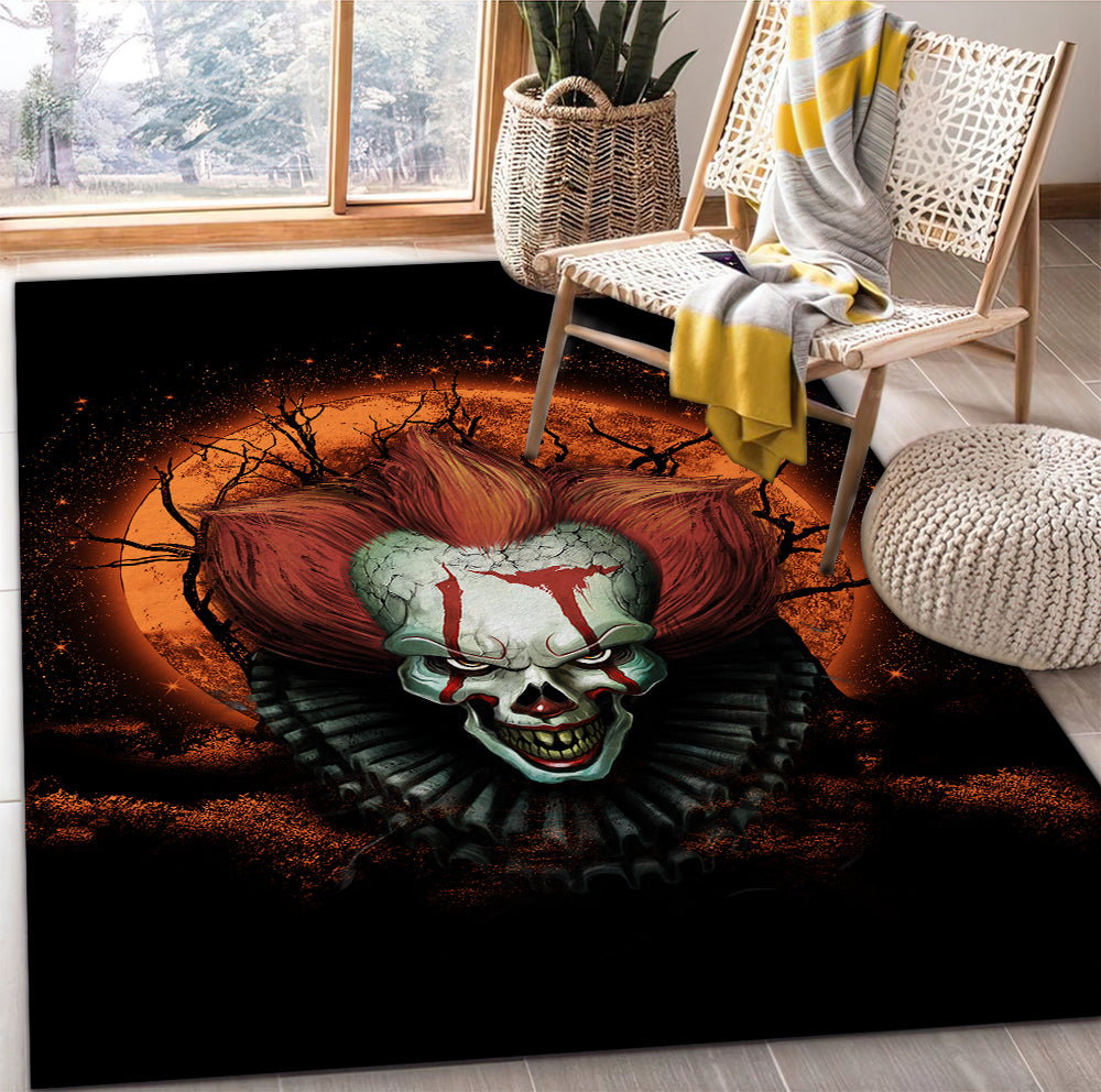 It Horror Movie Moonlight Area Carpet Rug Home Decor Bedroom Living Room Decor Nearkii