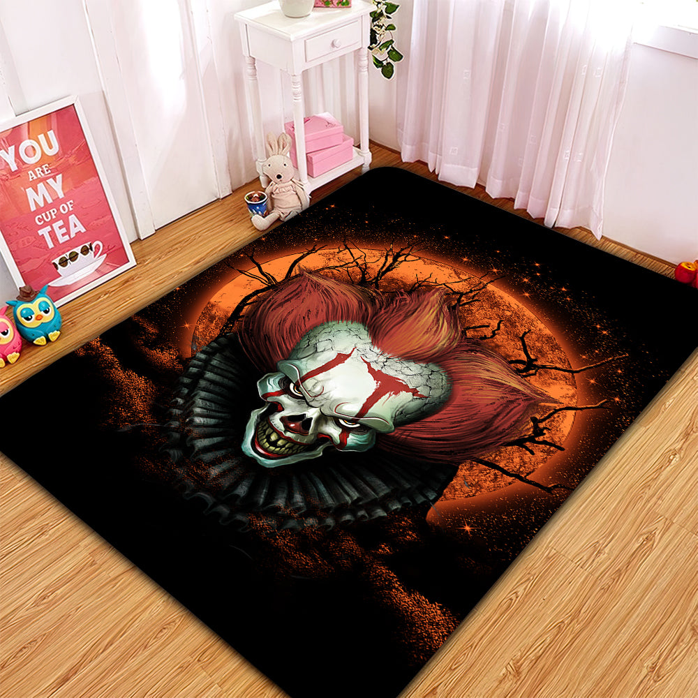 It Horror Movie Moonlight Area Carpet Rug Home Decor Bedroom Living Room Decor Nearkii