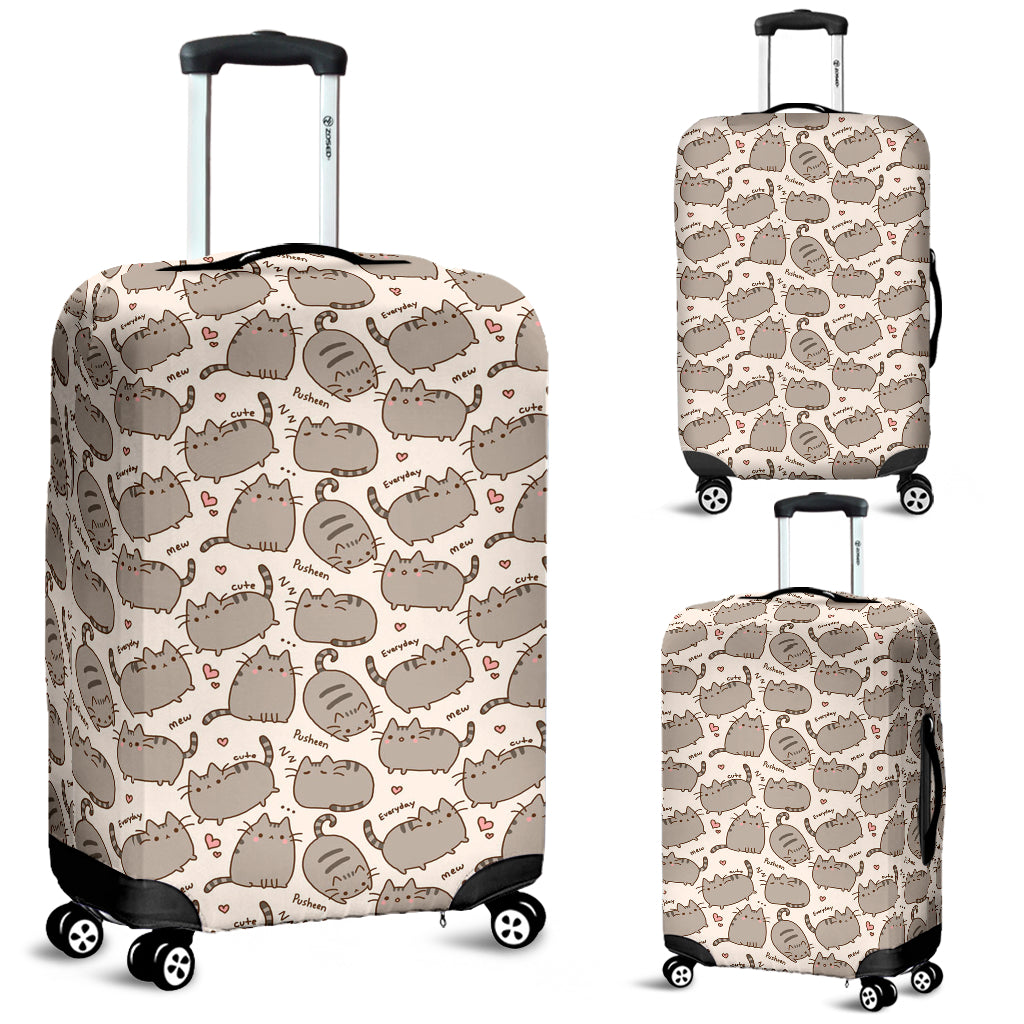 pusheen luggage