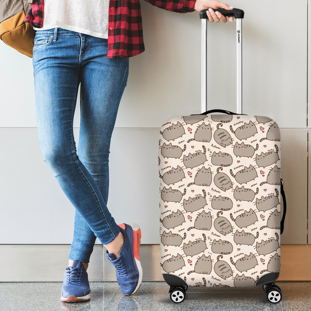 pusheen luggage