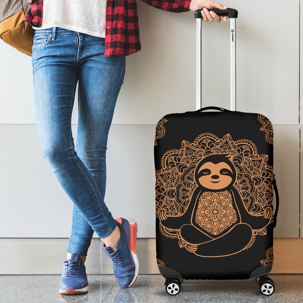 Sloth Mandala Yoda Luggage Cover Suitcase Protector Nearkii