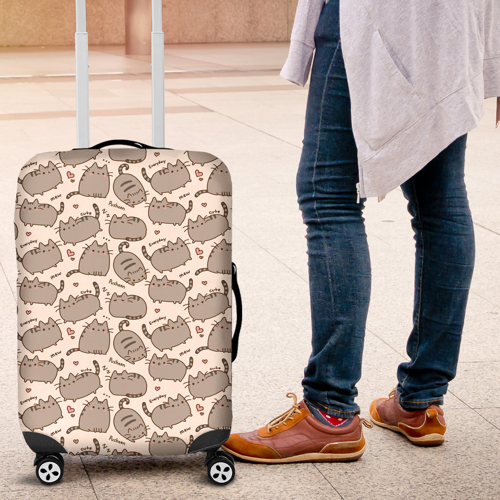 pusheen luggage