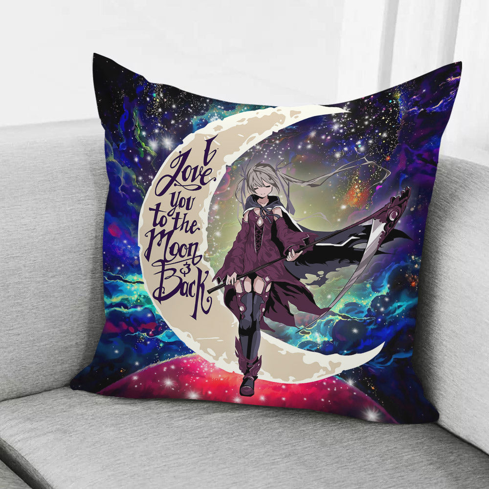 Anime Girl Soul Eate Love You To The Moon Galaxy Pillowcase Room Decor Nearkii