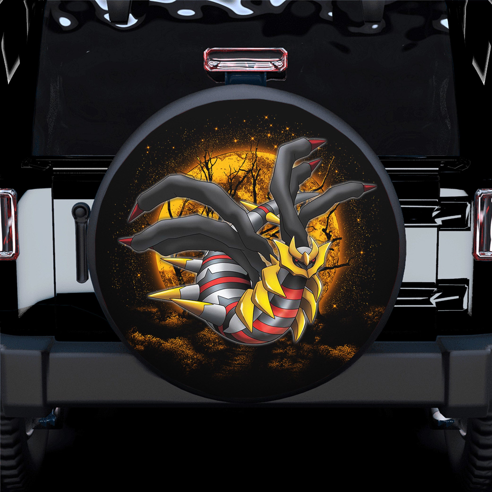 Giratina Pokemon Moonlight Spare Tire Cover Gift For Campers Nearkii