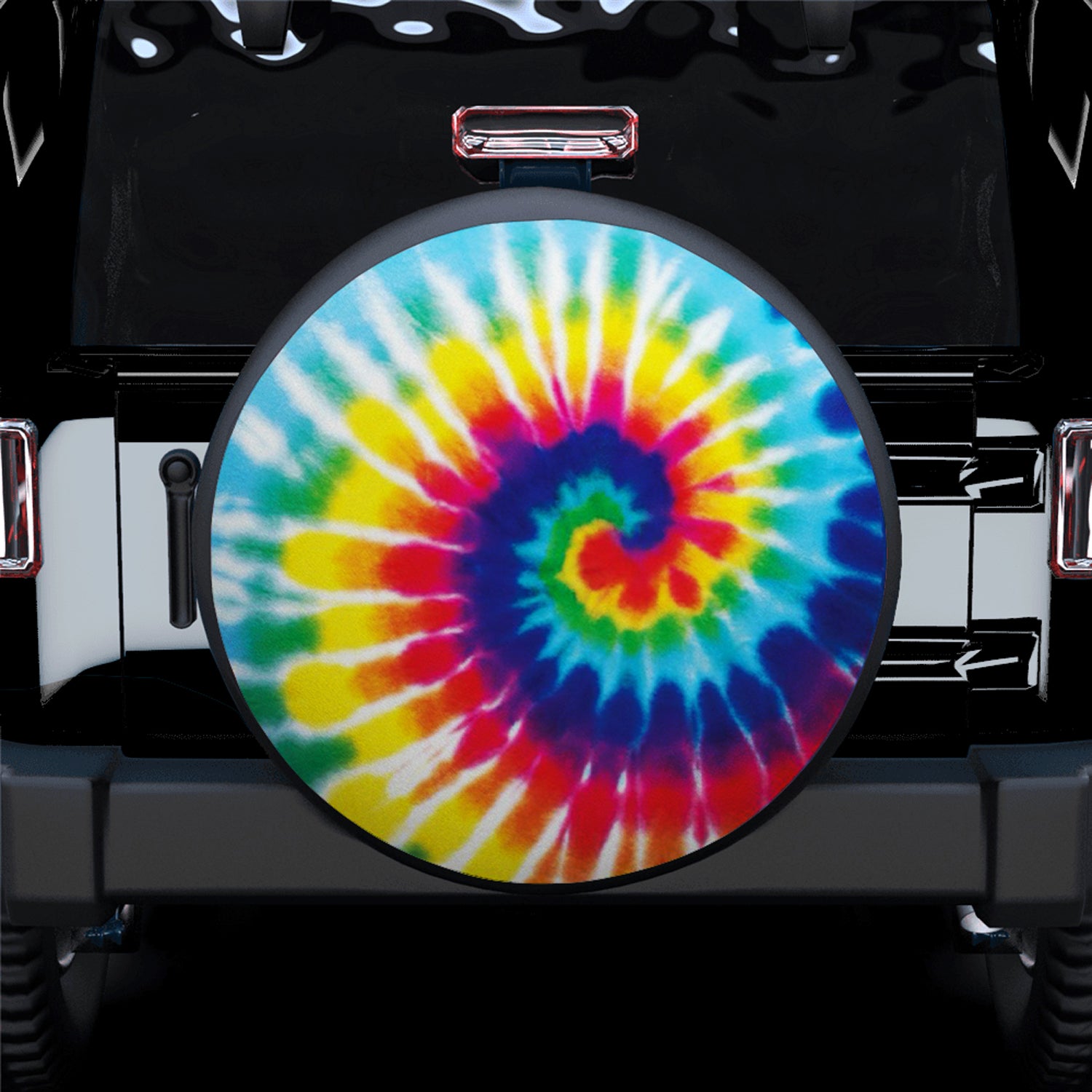 Tye Die Colorful Spare Tire Covers T For Campers Nearkii 0164