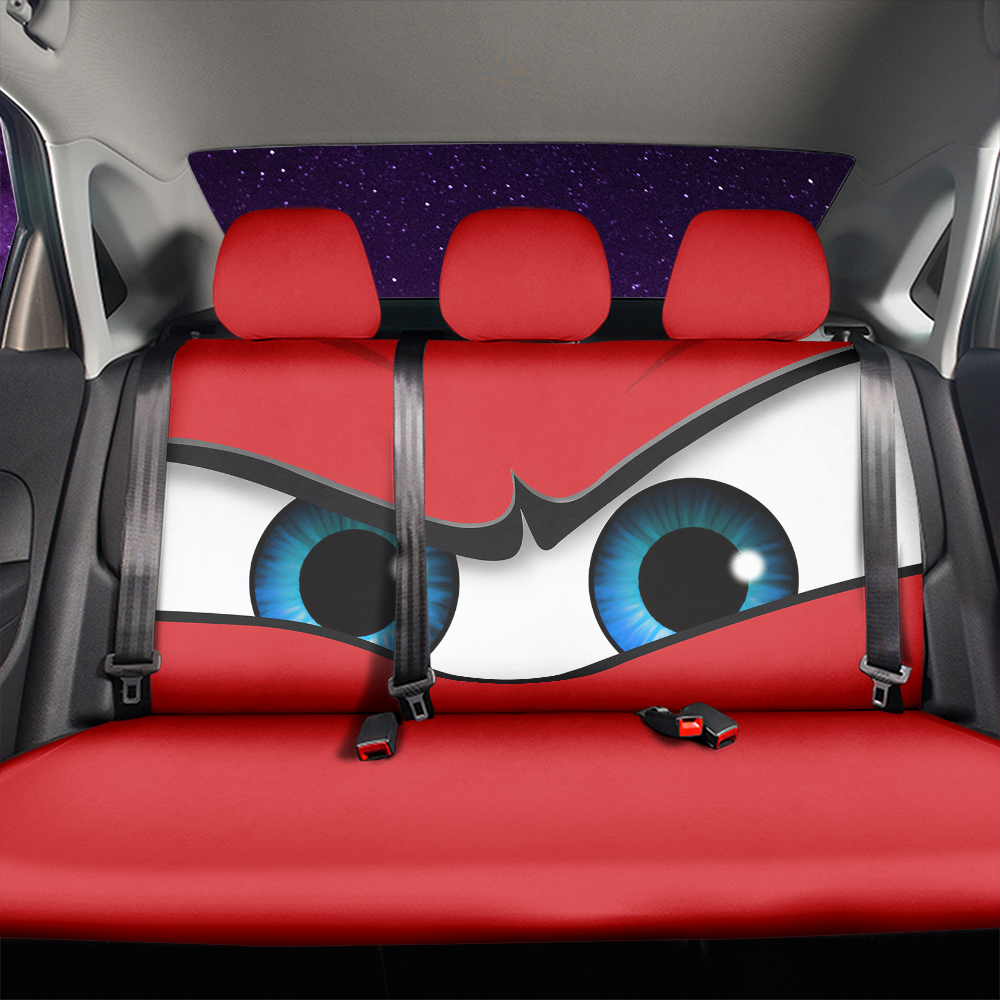 Angry Car Eyes Car Back Seat Covers Decor Protectors Nearkii
