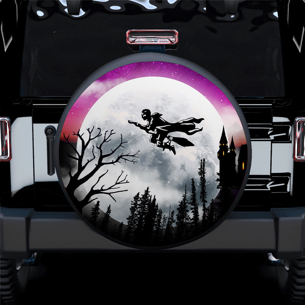 Harry Potter Moon Night Car Spare Tire Covers Gift For Campers Nearkii
