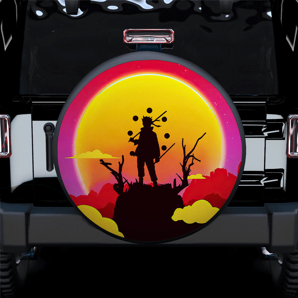 Naruto Sunset Car Spare Tire Covers Gift For Campers Nearkii
