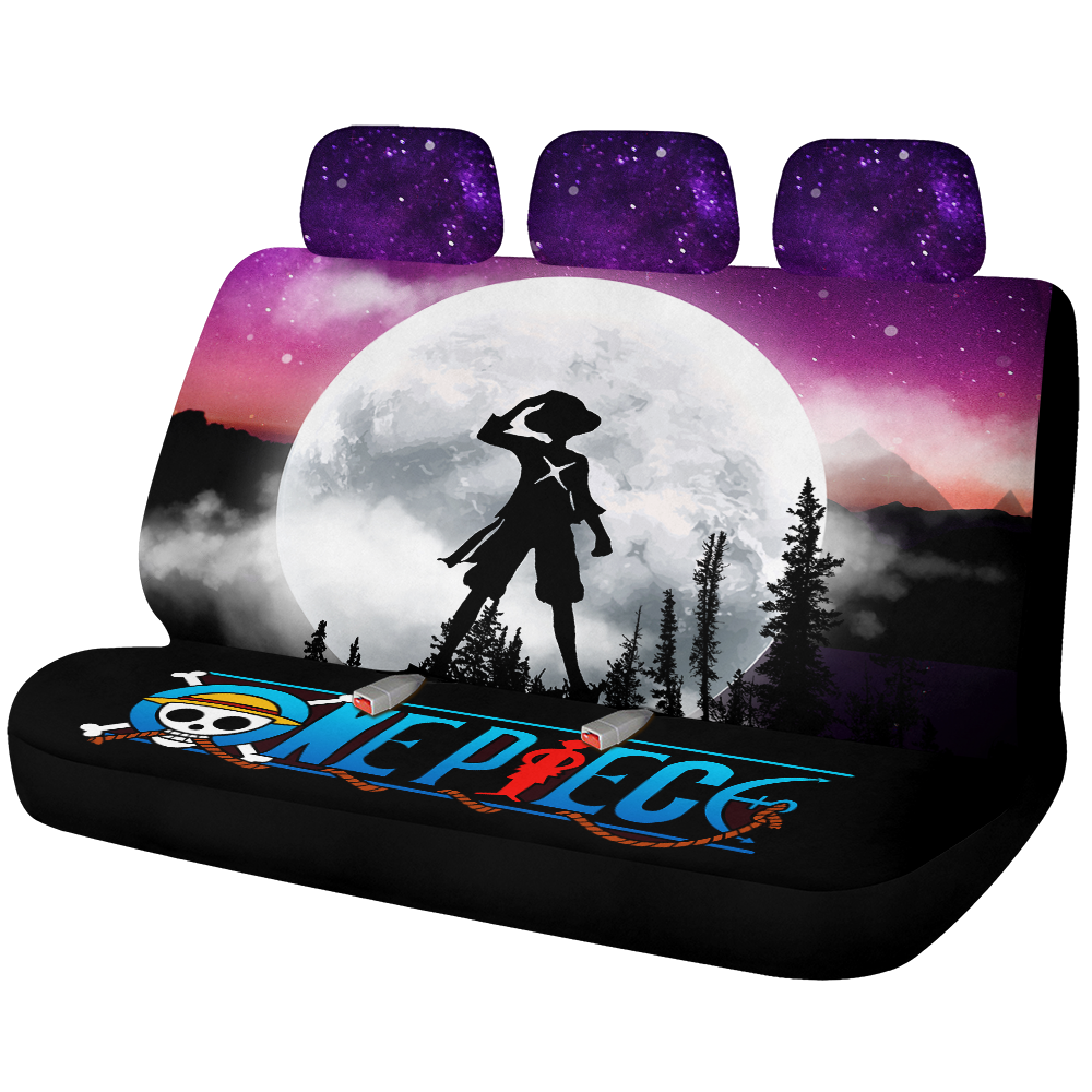 One Piece Sunset Car Back Seat Covers Decor Protectors - Nearkii