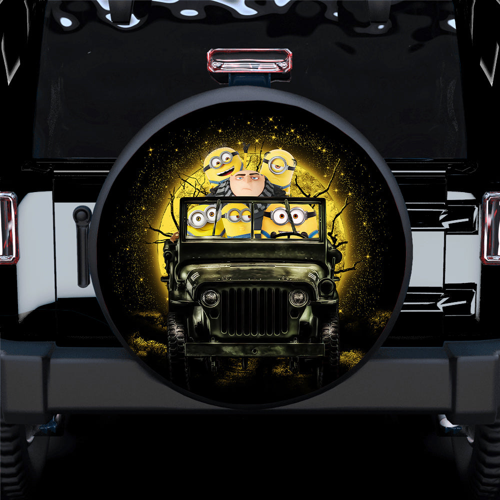 Despicable Me Gru And Minions Ride Jeep Moonlight Halloween Funny Car