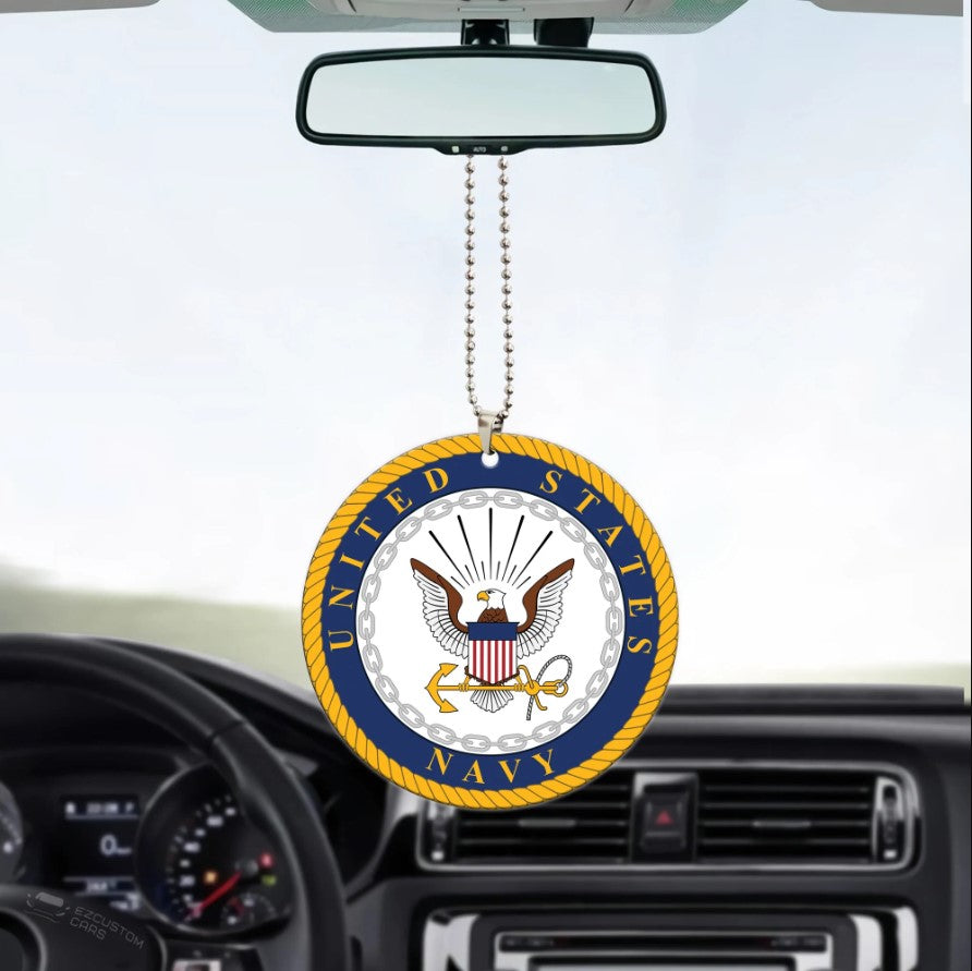 Army US Navy Car Ornament Custom Car Accessories Decorations Nearkii