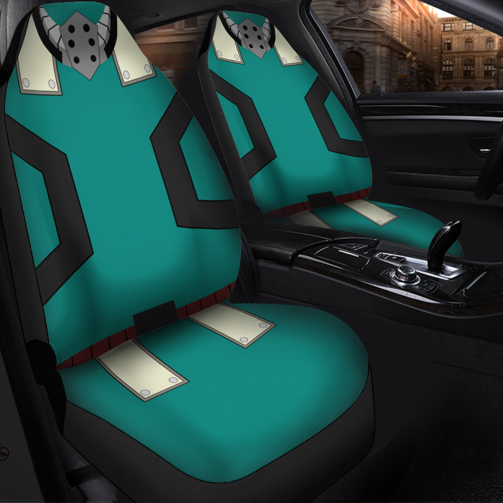 Deku Cosplay Outfit Premium Custom Car Seat Covers Decor Protectors Nearkii