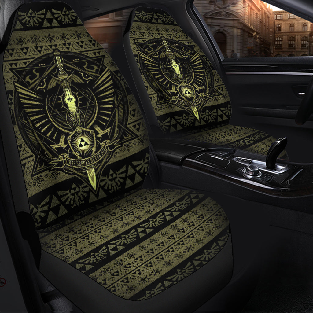 Legend Of Zelda Christmas Vintage Premium Custom Car Seat Covers Decor Protectors Nearkii
