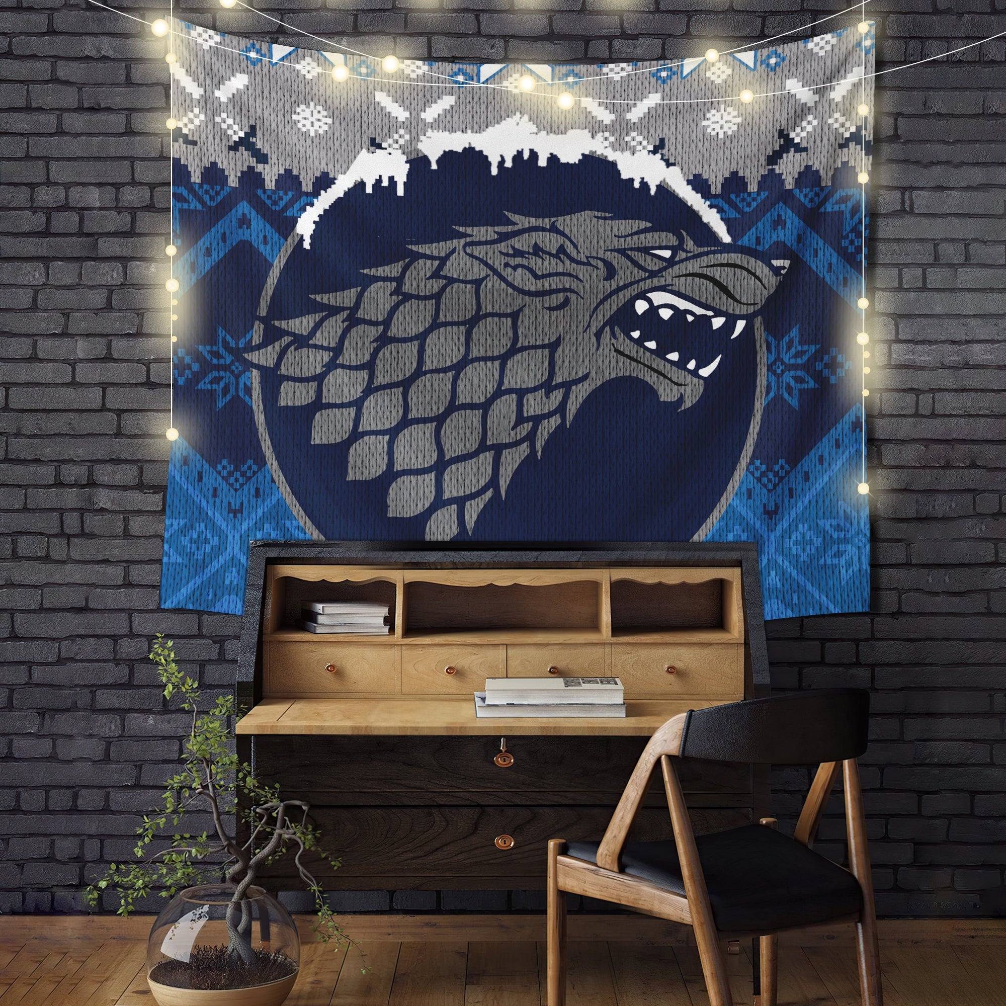 Game Of Thrones Stark Family Tapestry Room Decor Nearkii
