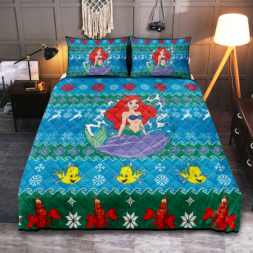 Christmas vacation bedding set