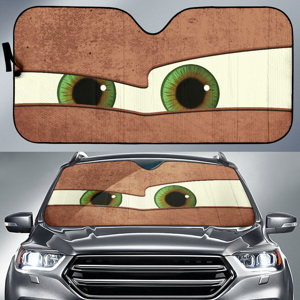 Brown Eyes Car Auto Sunshades Nearkii