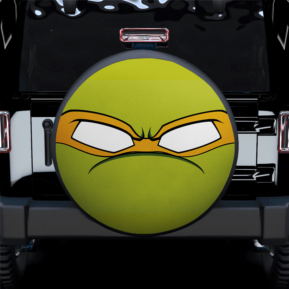 TMNT Ninja Turtle Eyes Yellow Jeep Car Spare Tire Covers Gift For Campers Nearkii