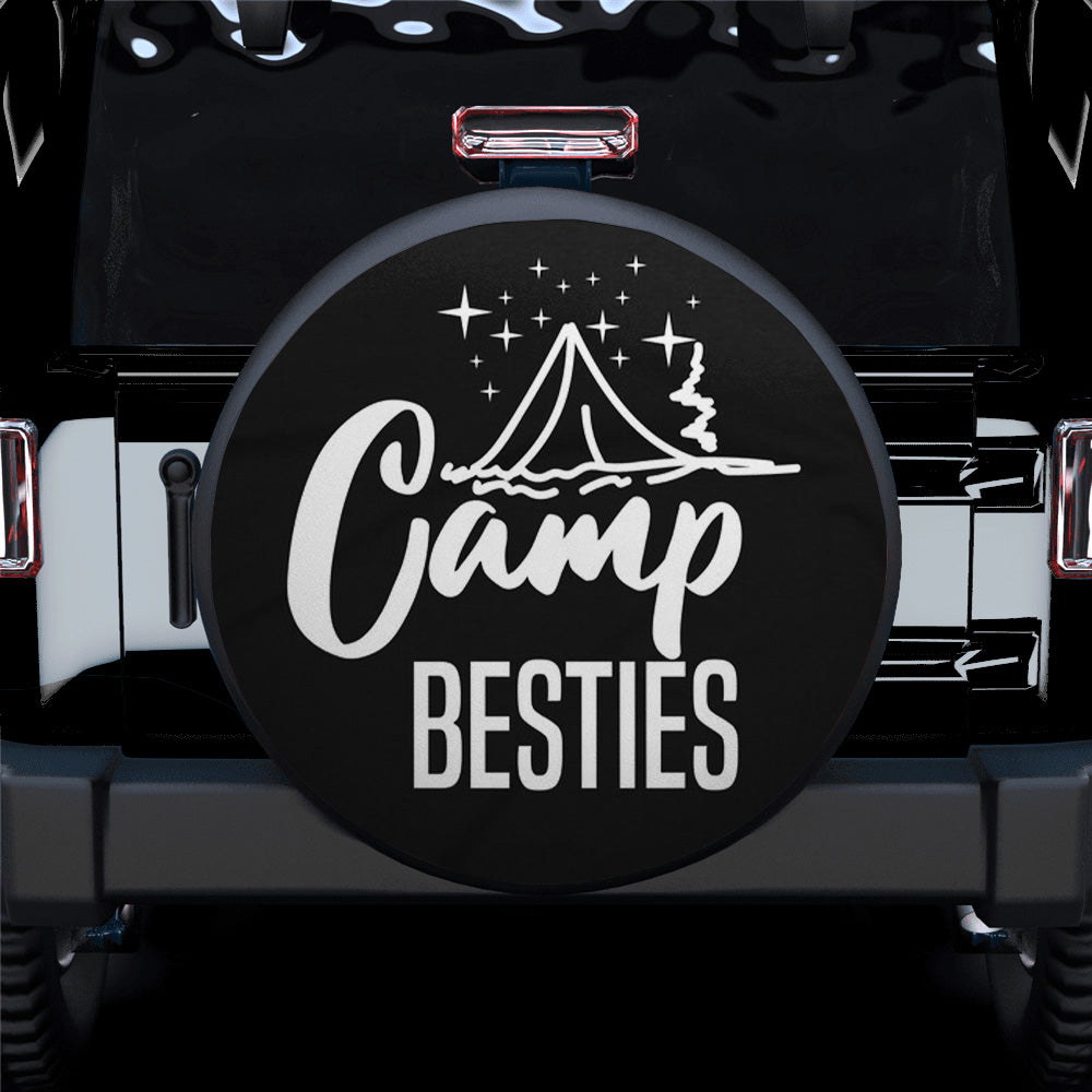 Camp Besties Jeep Car Spare Tire Covers Gift For Campers Nearkii