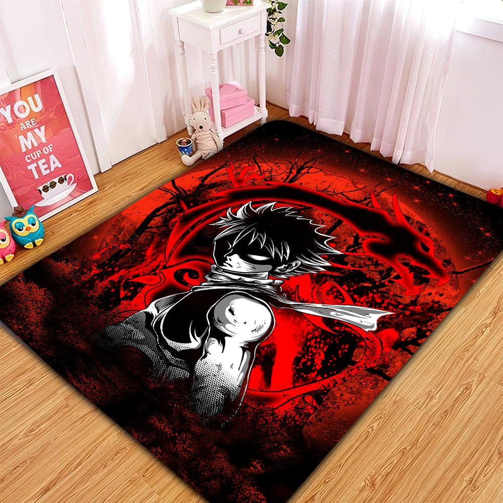 Natsu Dragonee Fairy Tale Moonlight Rug Carpet Rug Home Room Decor Nearkii