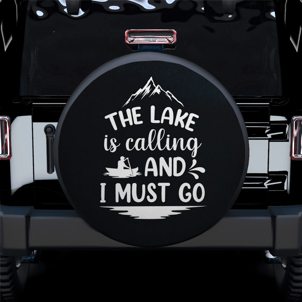 The Lake Is Calling And I Must Go Jeep Car Spare Tire Covers Gift For Campers Nearkii