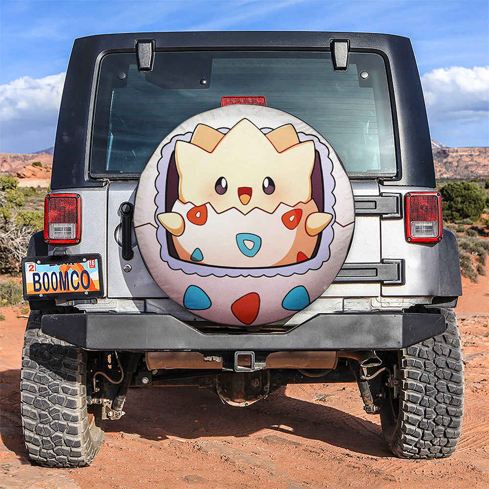 Togepi Pokemon Jeep Car Spare Tire Covers Gift For Campers Nearkii
