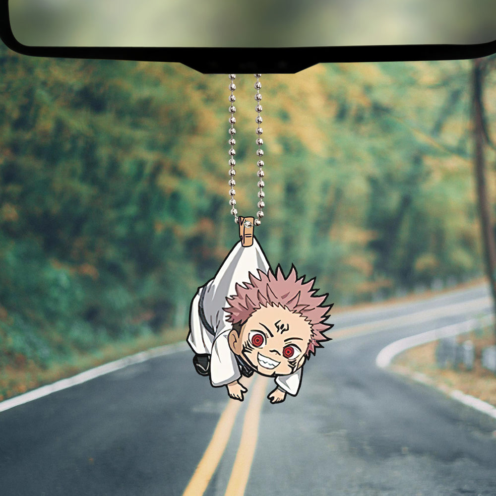 Sukuna Jujutsu Kaisen Anime Car Ornament Custom Car Accessories ...